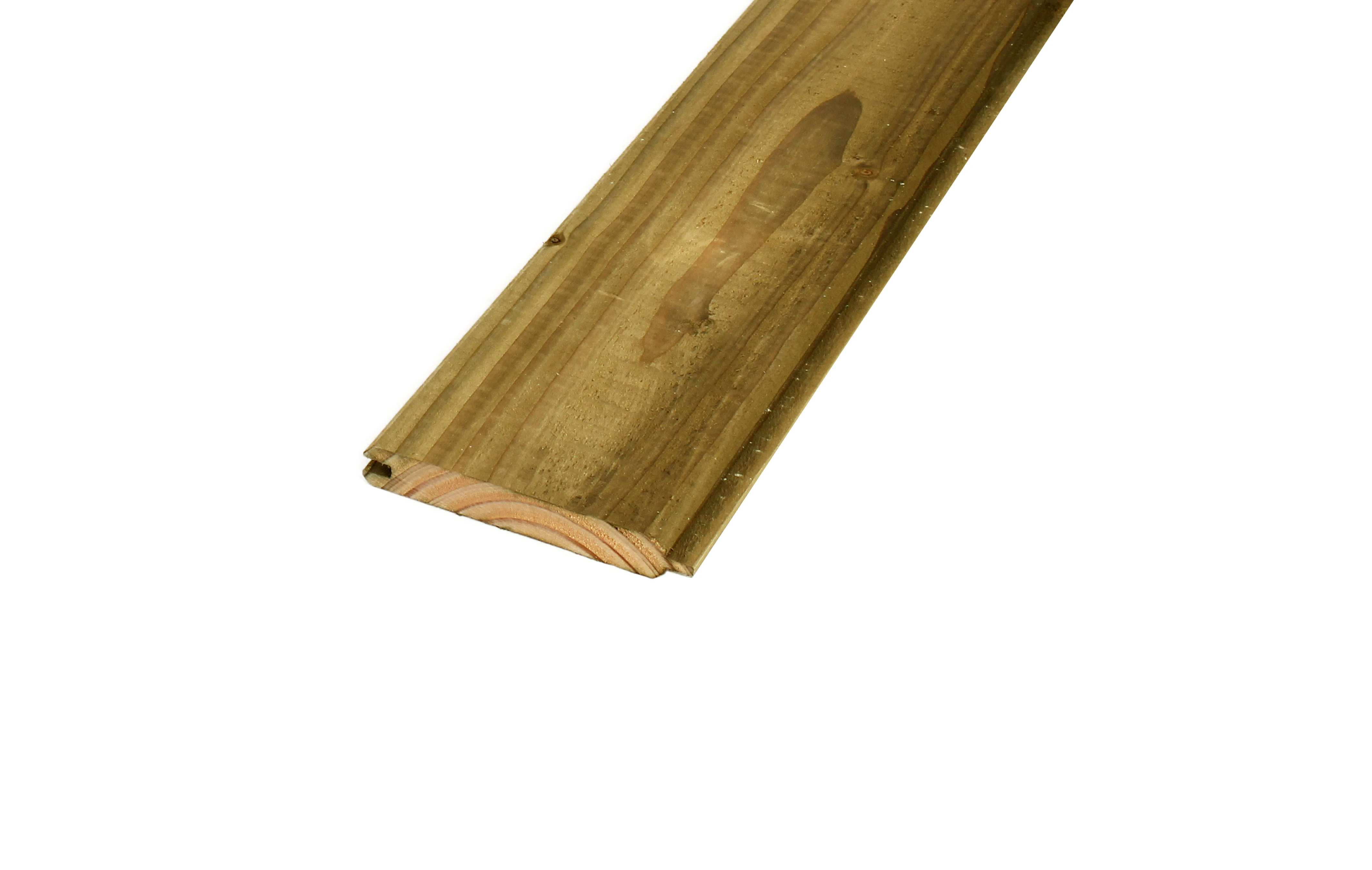 Douglas Dakbeschot 1.6 x 11.6 cm (16 x 116 mm) Geschaafd Geïmpregneerd - Lengte 300 cm - Afbeelding 2